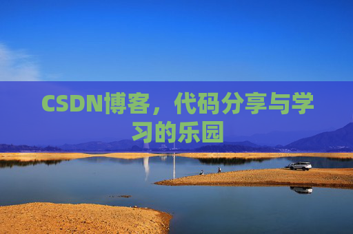 CSDN博客，代码分享与学习的乐园